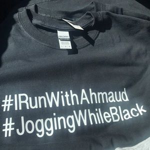 Justice for Ahmaud Aberey T-shirts! #IJogWithAmaud